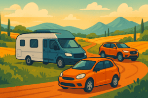 vehicule road trip france