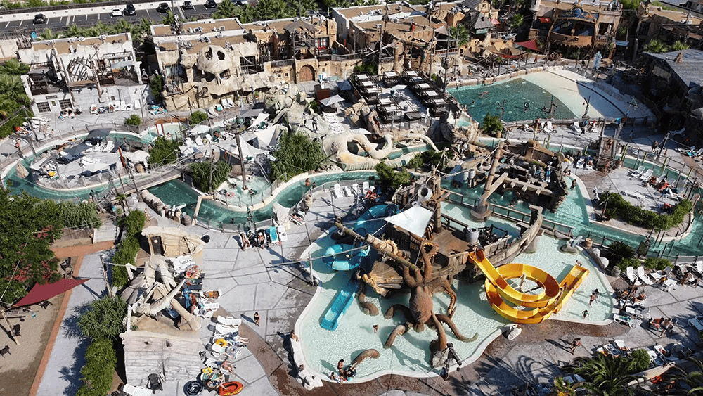 Le parc aquatique Pirates World