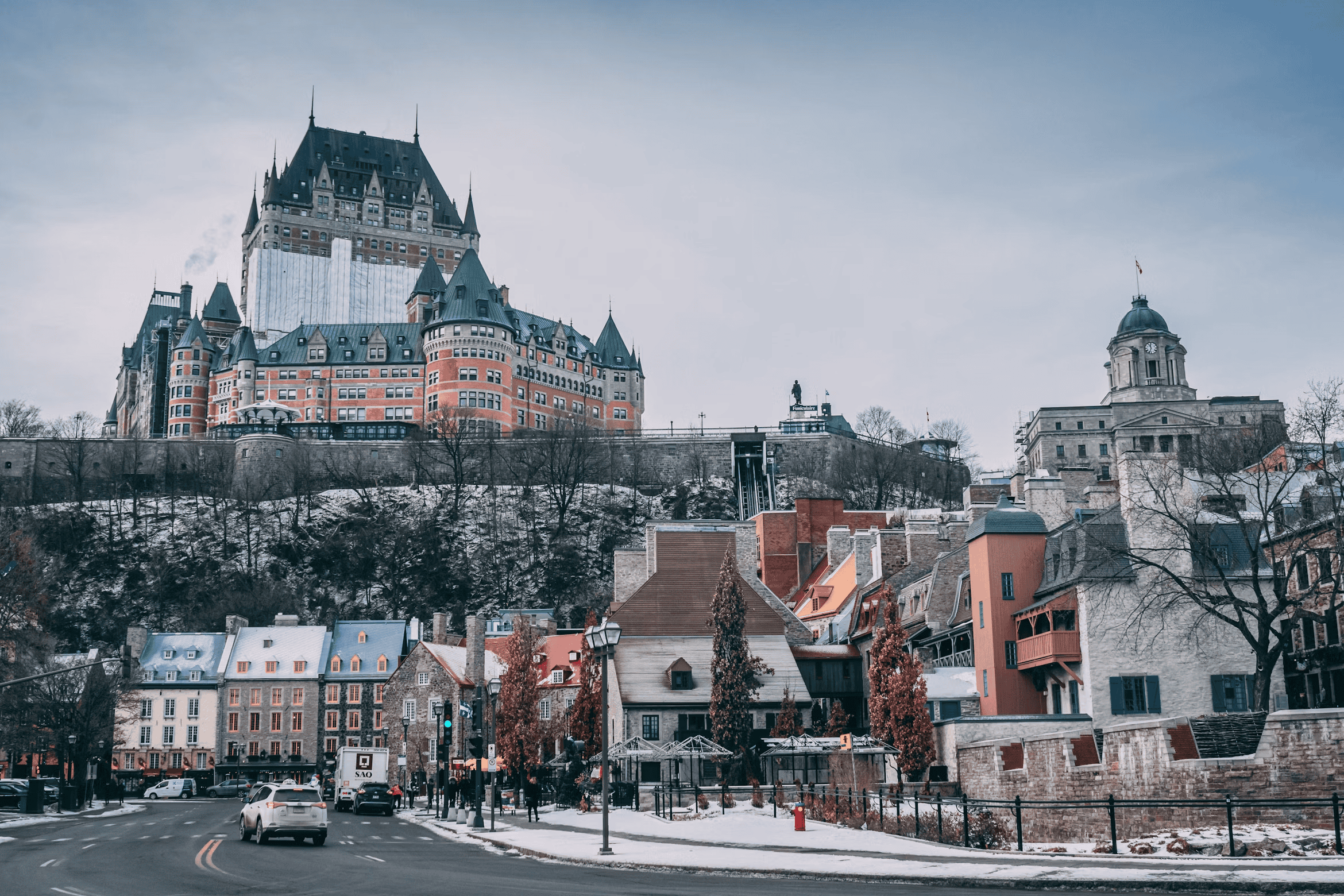 Québec sous la neige