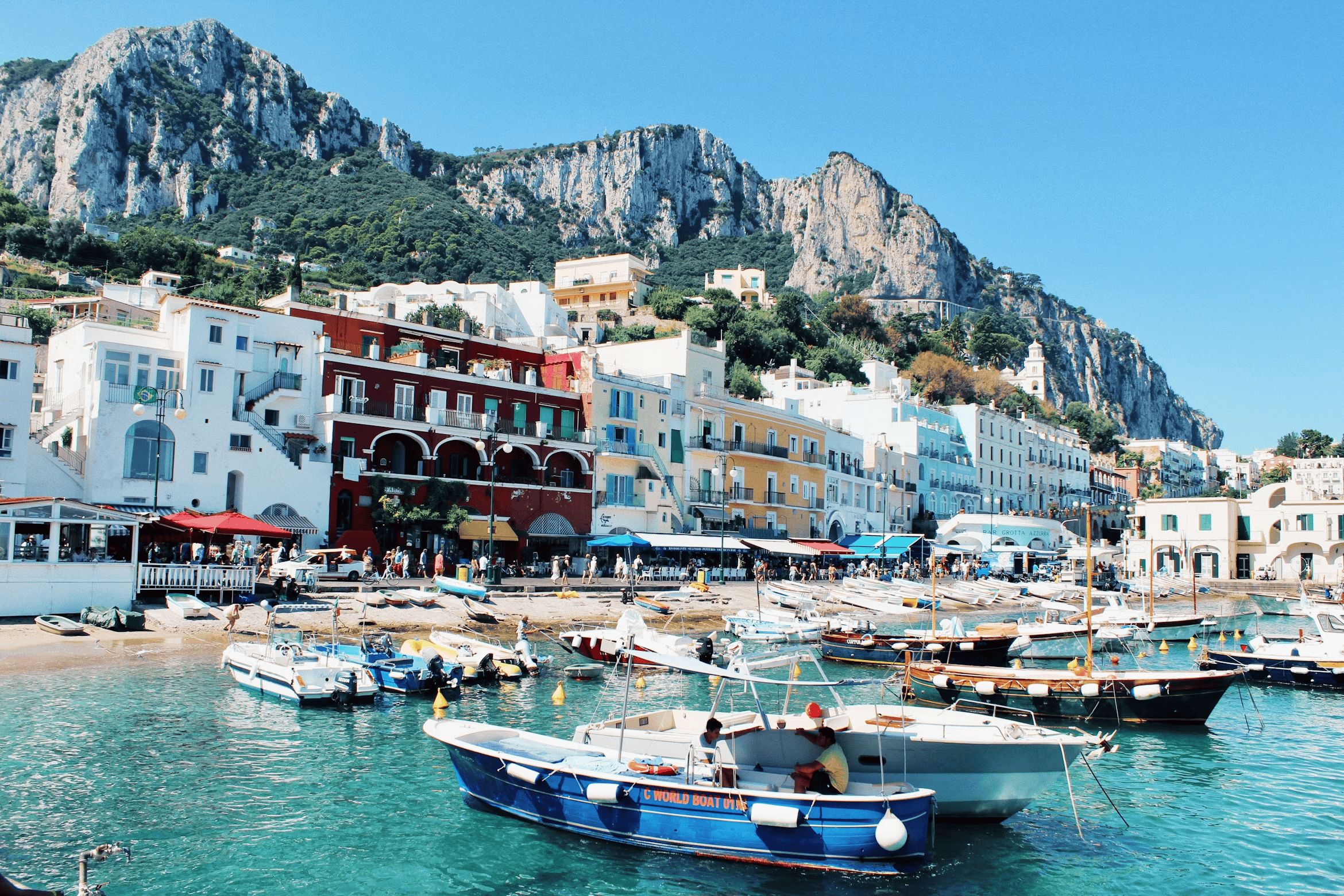 l'île de Capri, plus chic
