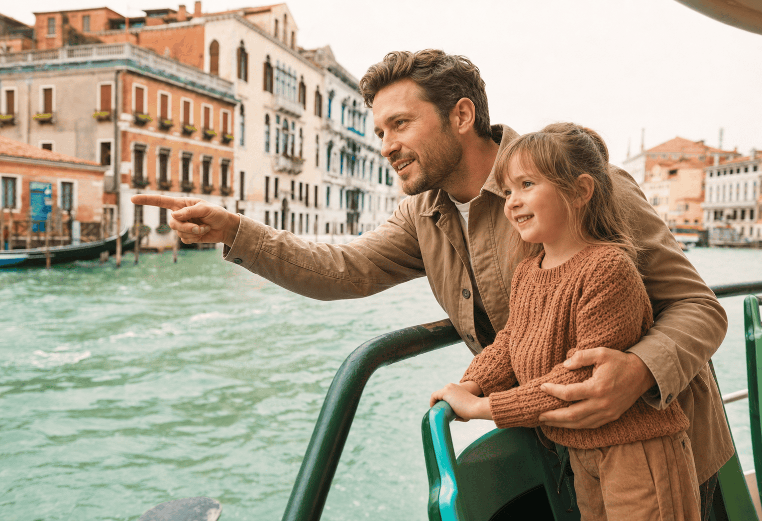 Le Vaporetto, le moyen de transport typique de Venise