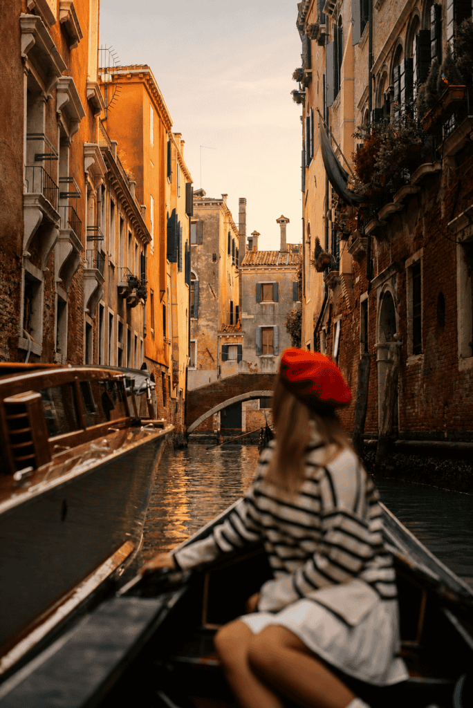 Venise est définitivement une destination pour les couples