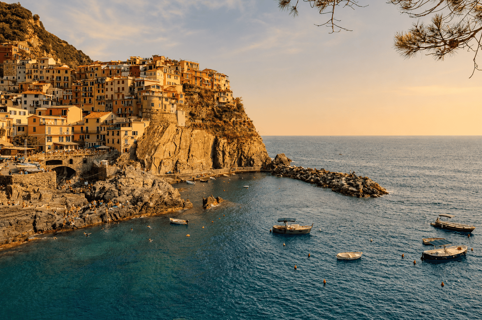 Manarola, Italie
