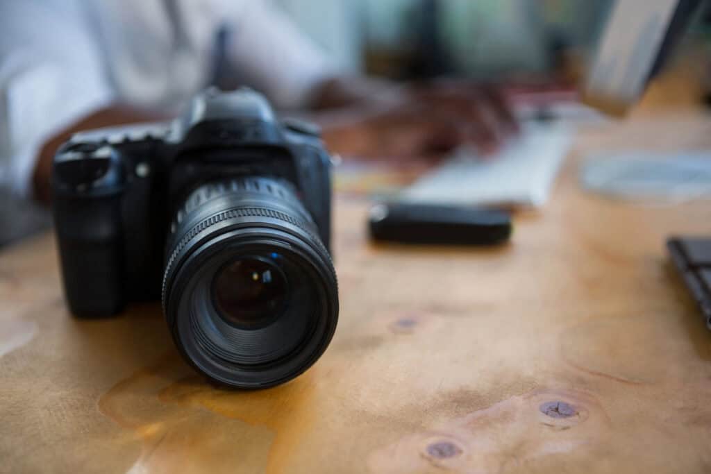 photographer s camera on a desk in an office 2026 09 22 04 25 51 utc