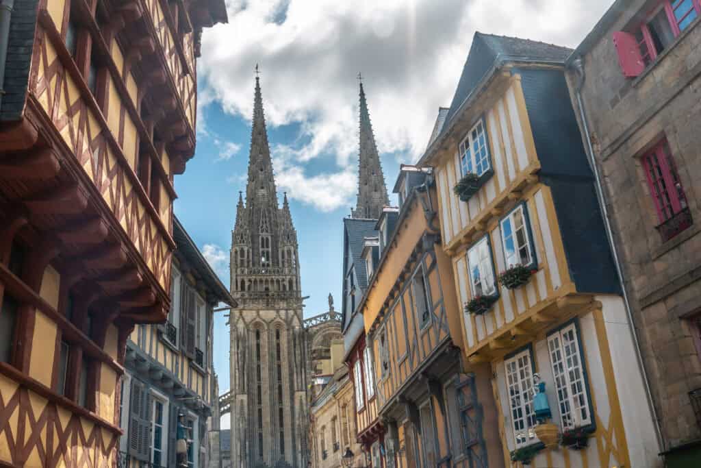 saint corentin cathedral in quimper finisterre b 2026 09 23 13 27 57 utc