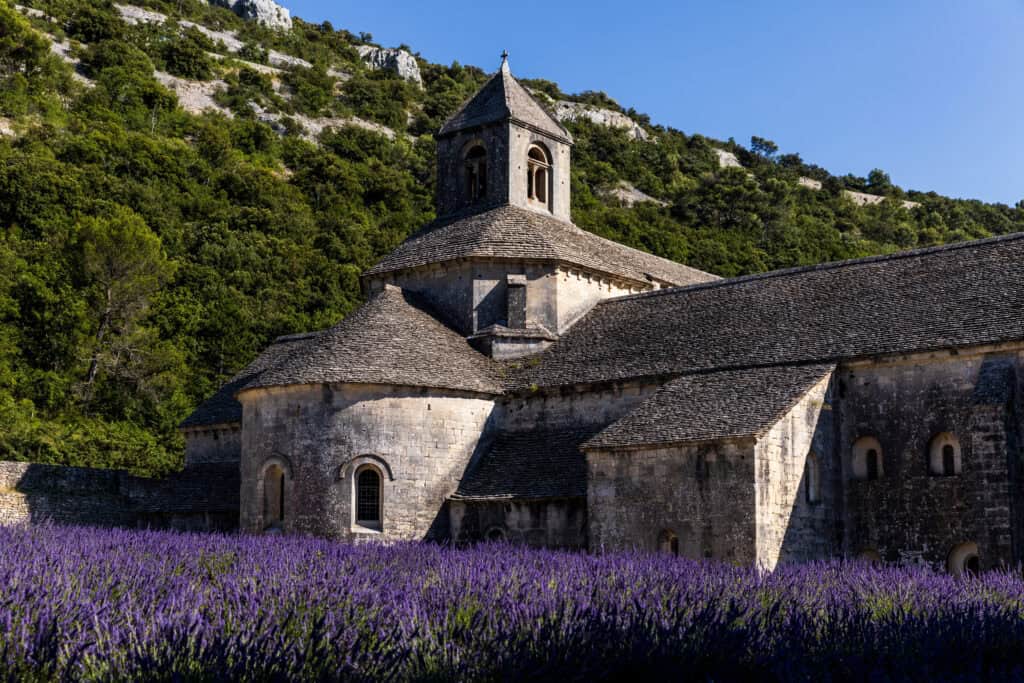stone abbey in provence with lavender fields 2026 09 22 21 24 52 utc